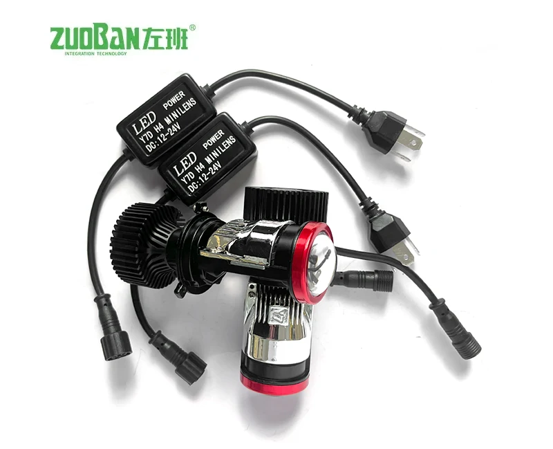 H4 LED -koplampbollen 50W LED -headllight -lamp