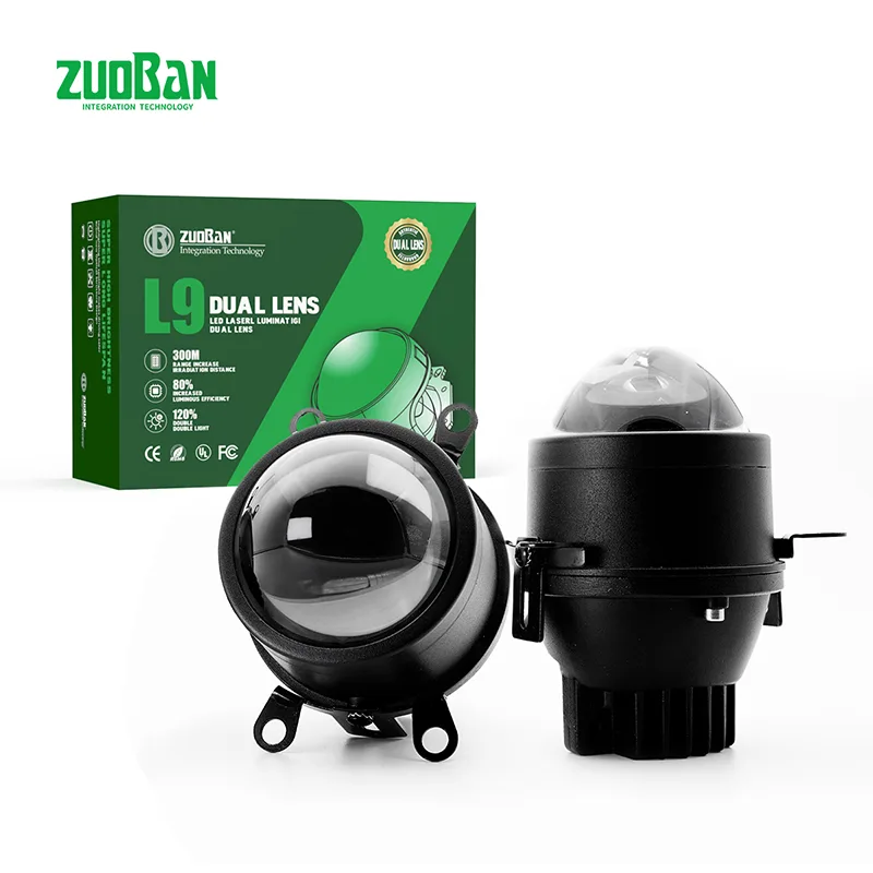 90W 3-inch tweekleurige universele lensmistlamp